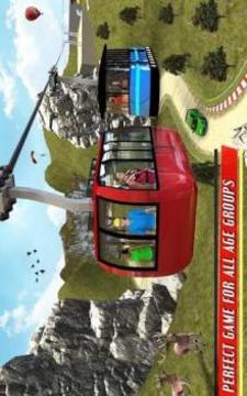 Extreme Sky Tram Driver Simulator - Tourist Games游戲截圖4