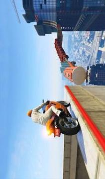 Stunt Bike Tricky Race Impossible Road Mega Tracks游戲截圖5
