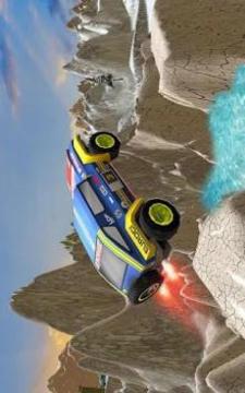 Offroad Ramp Truck Driving Stunt Impossible Tracks游戲截圖1