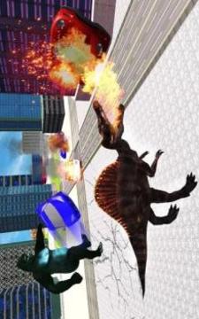 Dinosaur Rampage VS Robots City War游戲截圖4