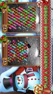 Christmas Bubble Shooter: Santa Xmas Rescue游戏截图1