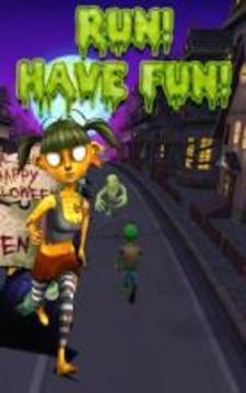 Zombie Hero Surfer: Halloween Run Game游戲截圖3