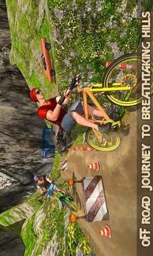 BMX Mountain Bike Off-Road MTB Downhill游戲截圖1