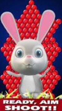 Rabbit Throw Bubble Pop Rescue游戲截圖1
