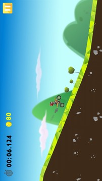 Monkey Bike Hill Climb Racing游戲截圖2