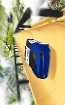 US Police Mega Ramp Car Stunt: Police Cop Car Ramp游戲截圖2