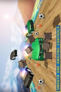 US Police Car Stunt Mega Ramp Racing游戲截圖5