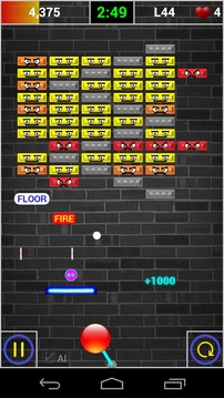 Angry Bricks - brick breaker游戲截圖2