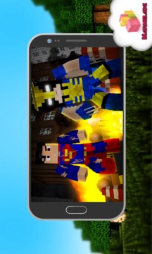 Mod Hero Wolverine for MCPE游戲截圖1