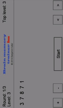 Brain memory trainer free游戲截圖1