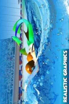 Mermaid Water Swimming Tournament游戲截圖1