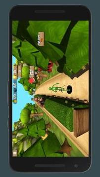 Green Alien Jungle Run - Dame tu cosita Adventures游戲截圖2