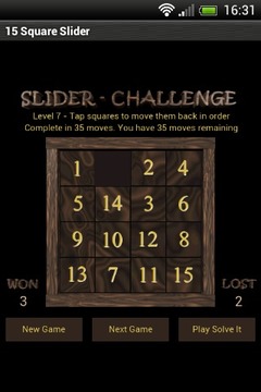 15 Square Slider游戲截圖1