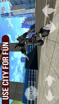Robot X Ray Hoverboard 3D游戲截圖1
