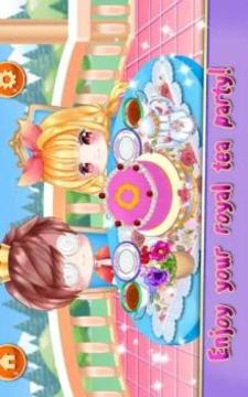 Royal Princess Tea Party Design and Decoration游戲截圖1