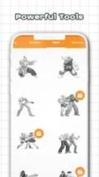 Color by Number - Street Fighter Sandbox Pixel游戲截圖3