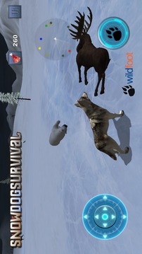 Snow Dog Survival Simulator游戲截圖1