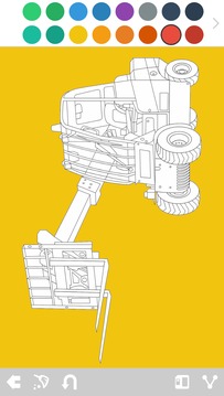 Tractors Coloring Pages Game游戲截圖3