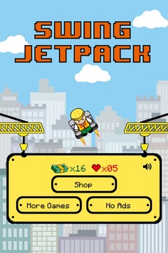 Swing Jetpack Top Free Game游戲截圖2