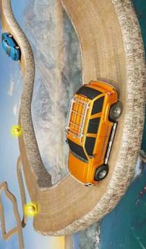 Offroad Jeep Prado Driving - Car Stunt游戲截圖4