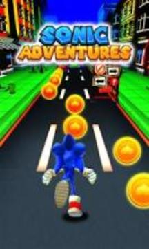 * Run sonic subway adventures world游戲截圖4