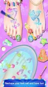 Rainbow Unicorn Fashion Salon游戲截圖3