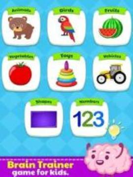Match Puzzle For Kids - Memory Games Brain Games游戲截圖3