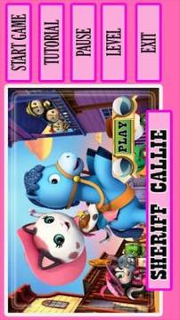 Sheriff Adventure Callie Games游戲截圖3