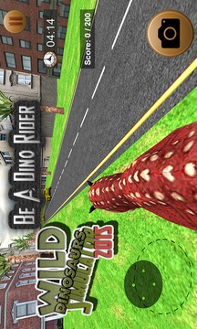 Wild Dinosaur Simulator 2015游戲截圖1