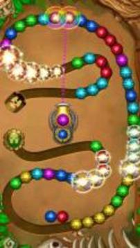 Marble Shooter - Lost Temple - Marble lines游戲截圖4
