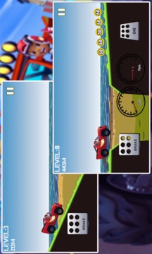 Blaze Racing Hill Monster Game游戲截圖3