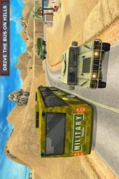 Army Bus Coach Driving: Bus Driver Games游戲截圖1