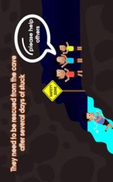 Cave Rescue : Tham Luang Cave rescue football team游戲截圖4