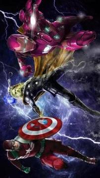 Immortal Avenger Hammer Hero: Infinity War 2018游戏截图2
