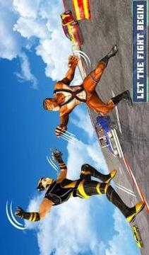 Car Fall Derby - Super Hero Clash 3D游戲截圖4