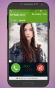 instant prank on girlfriend - fake call from girl游戲截圖4