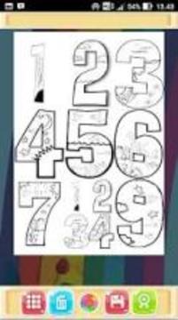 Coloring Book Numbers游戲截圖2