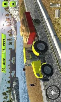 Real Farming Tractor Transporter Simulator 2018游戲截圖3
