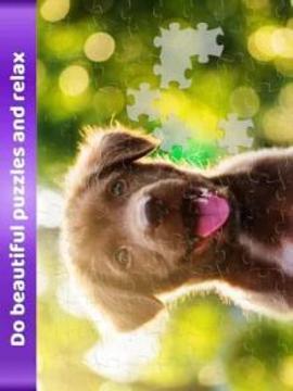 Puppies Jigsaw Puzzles - Free Puzzle games游戲截圖3