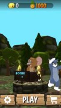 Subway Tom Rush: Jerry Escape游戲截圖1