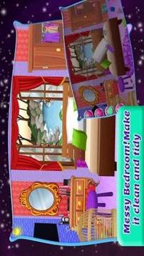 School Girls House Cleaning Games游戲截圖4