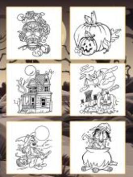 My Halloween Coloring Book:Coloring Game游戲截圖4