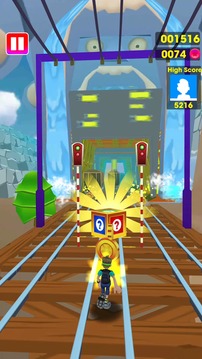 Super Train Surf Run 3D游戲截圖1