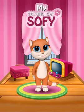 My Talking Cat Sofy游戲截圖2