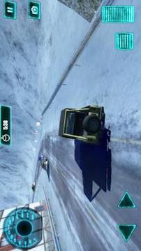 Jeep Simulator 4x4 Offroad New - Snow Drive游戲截圖2
