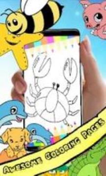 Coloring Book : Crab Pages游戲截圖4