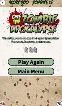 One Tap Zombie Apocalypse Free游戲截圖5