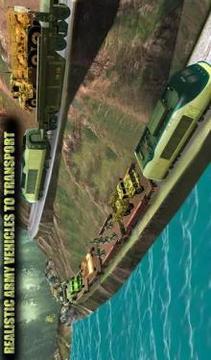 US Army Transport Oil Tanker Bullet Train Games游戲截圖2