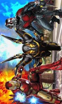 Ant Superhero Micro Battle - Street Fighting Games游戲截圖1