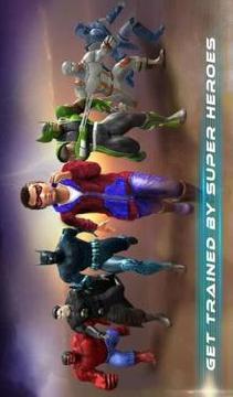 Flying Spider Boy: Superhero Training Academy Game游戲截圖1
